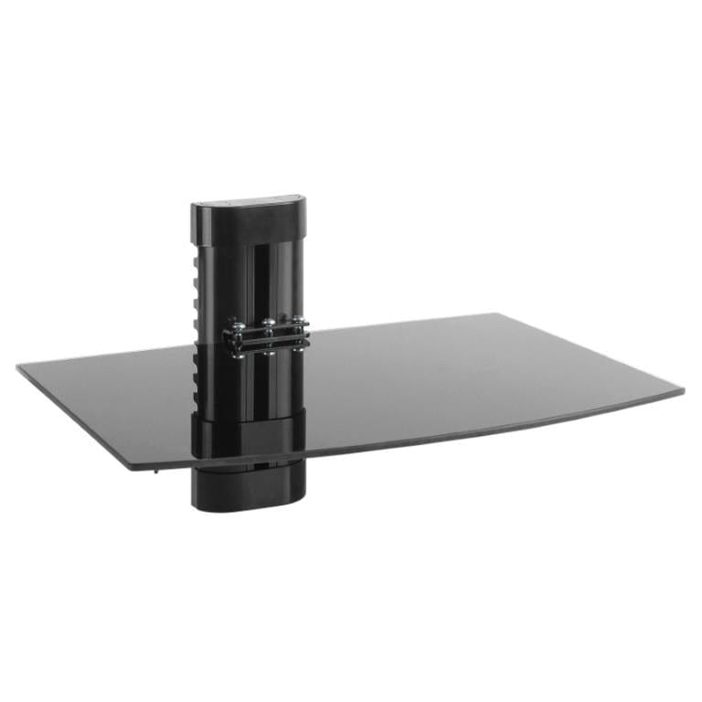 Volkano Steel Series Tempered Glass Shelf Unit VK-4028-BK
