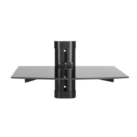 Volkano Steel Series Tempered Glass Shelf Unit VK-4028-BK
