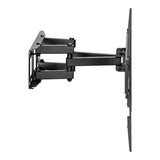 Volkano Steel Series 37-inch to 80-inch Full Motion Double Arm TV Wall Mount VK-4037-BK