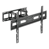 Volkano Steel Series 37-inch to 80-inch Full Motion Double Arm TV Wall Mount VK-4037-BK