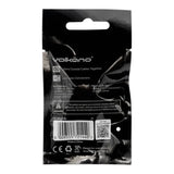 Volkano RG6 2x F Connectors and Barrel Joiner VK-4400-BK