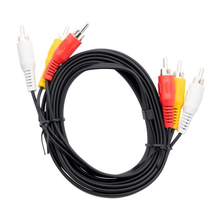 Volkano 3-RCA to 3-RCA Lead Cable 3m VK-4422-BK – FirstShop