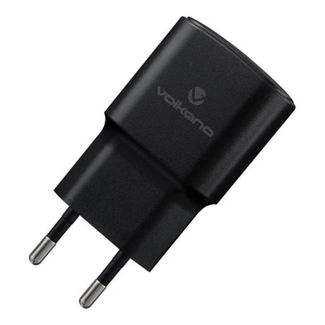 Volkano Volt-C Series 2A USB Wall Charger with USB Type-C Cable VK-5002C-BK(V1)