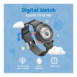 Volkano Kids Digital 3ATM Waterproof Watch Black VK-5032-BLK