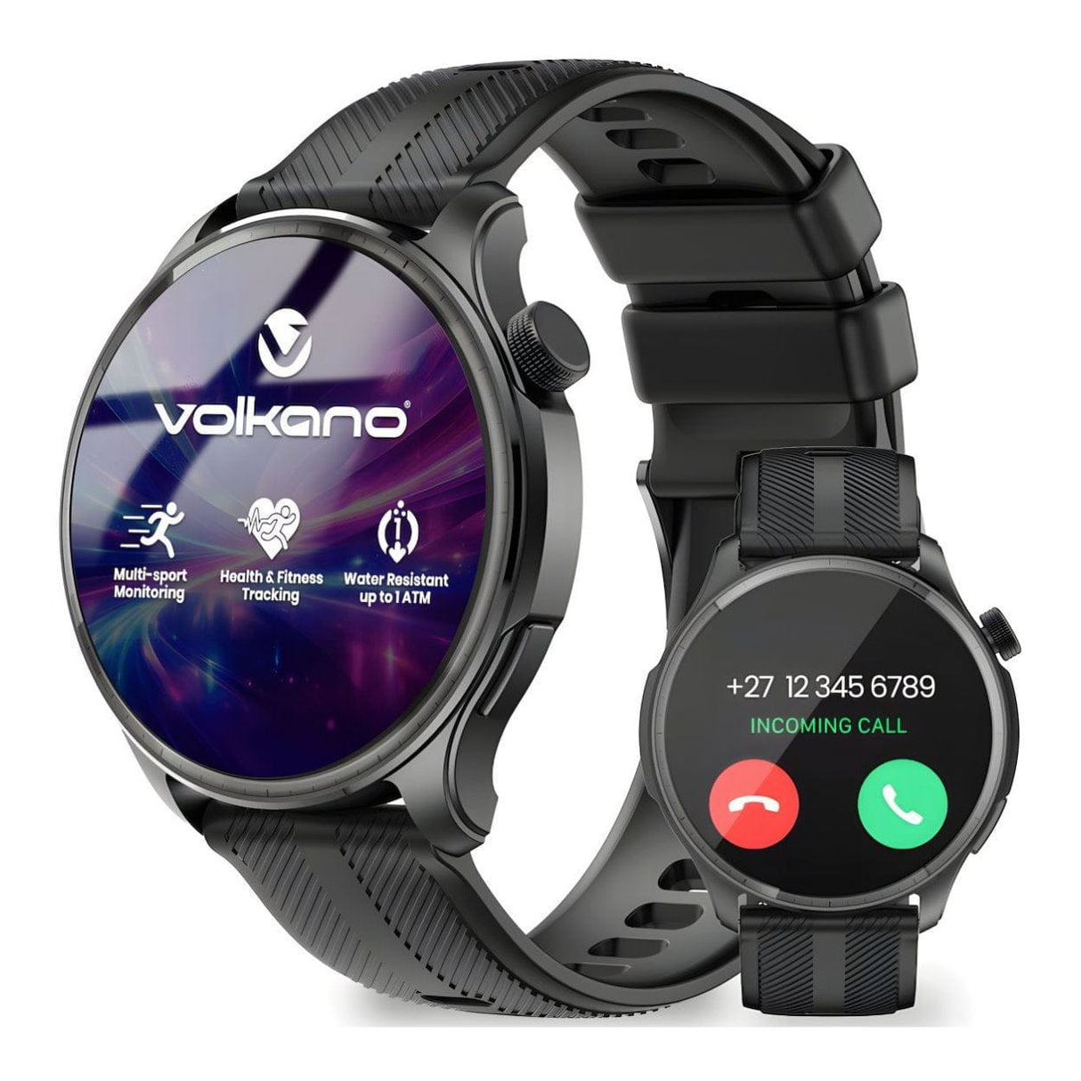 Volkano Strive Series Smart Watch Black VK-5037-BK