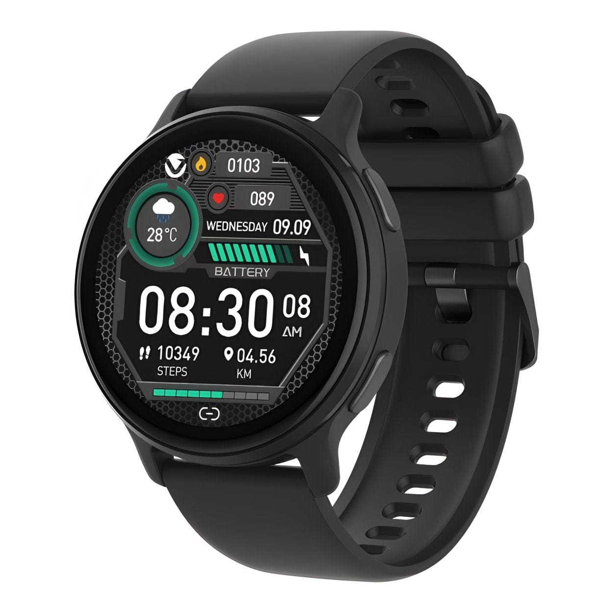 VERNE(ベルン) VST Maestro Black VR-VV-21M4 Volkano Stellar Series GPS Watch VK-5063-BK – FirstShop
