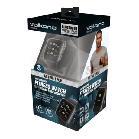 Volkano Active Tech Serene Series Smartwatch Black VK-5072-BK(V1)