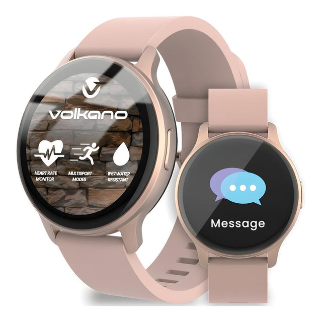 Volkano Active Tech Trend Series Watch with Heart Rate Monitor Gold VK-5073-GD(V2)