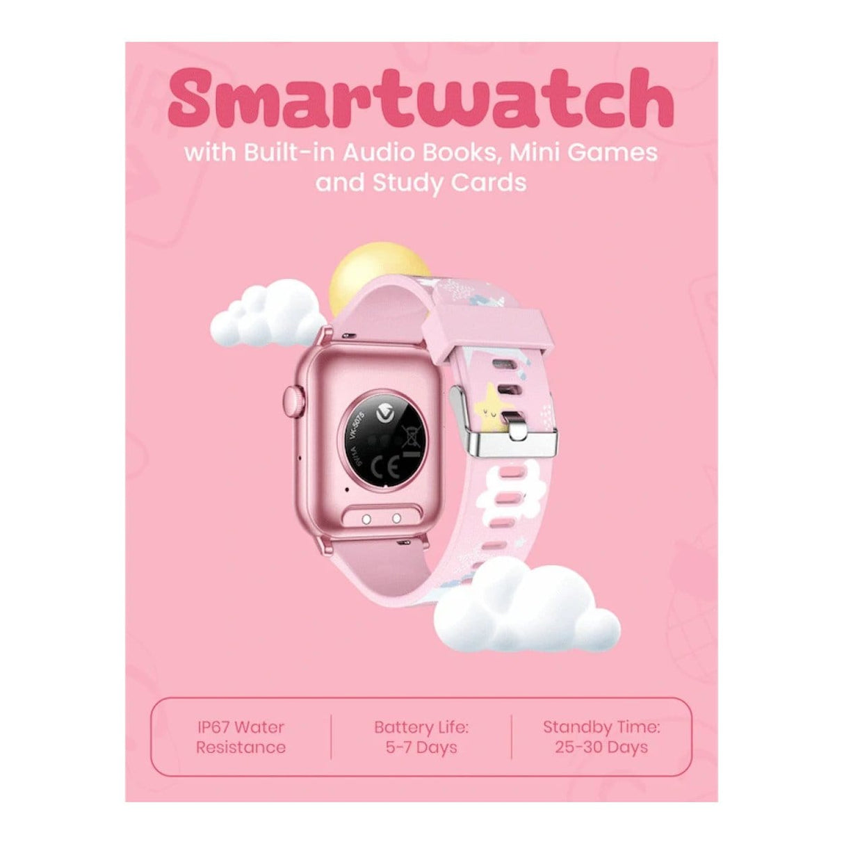 Volkano Fizz Kids Watch Pink VK-5075-PK