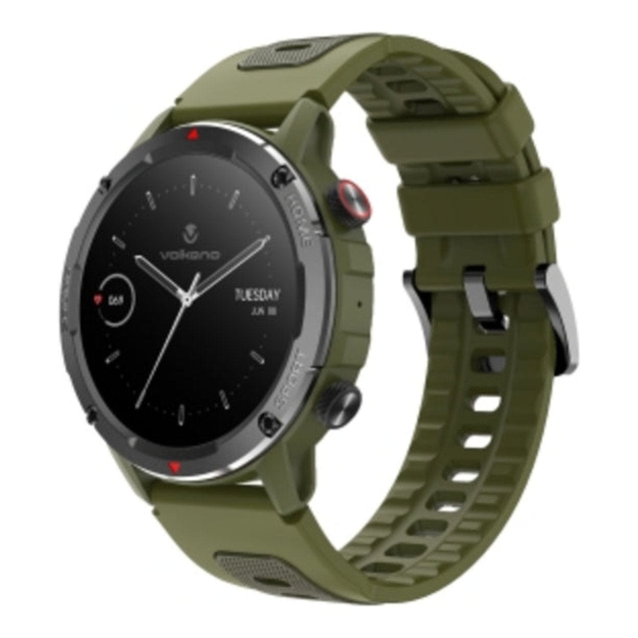 Volkano Power Series Smart Watch Bundle - Black and Green VK-5084