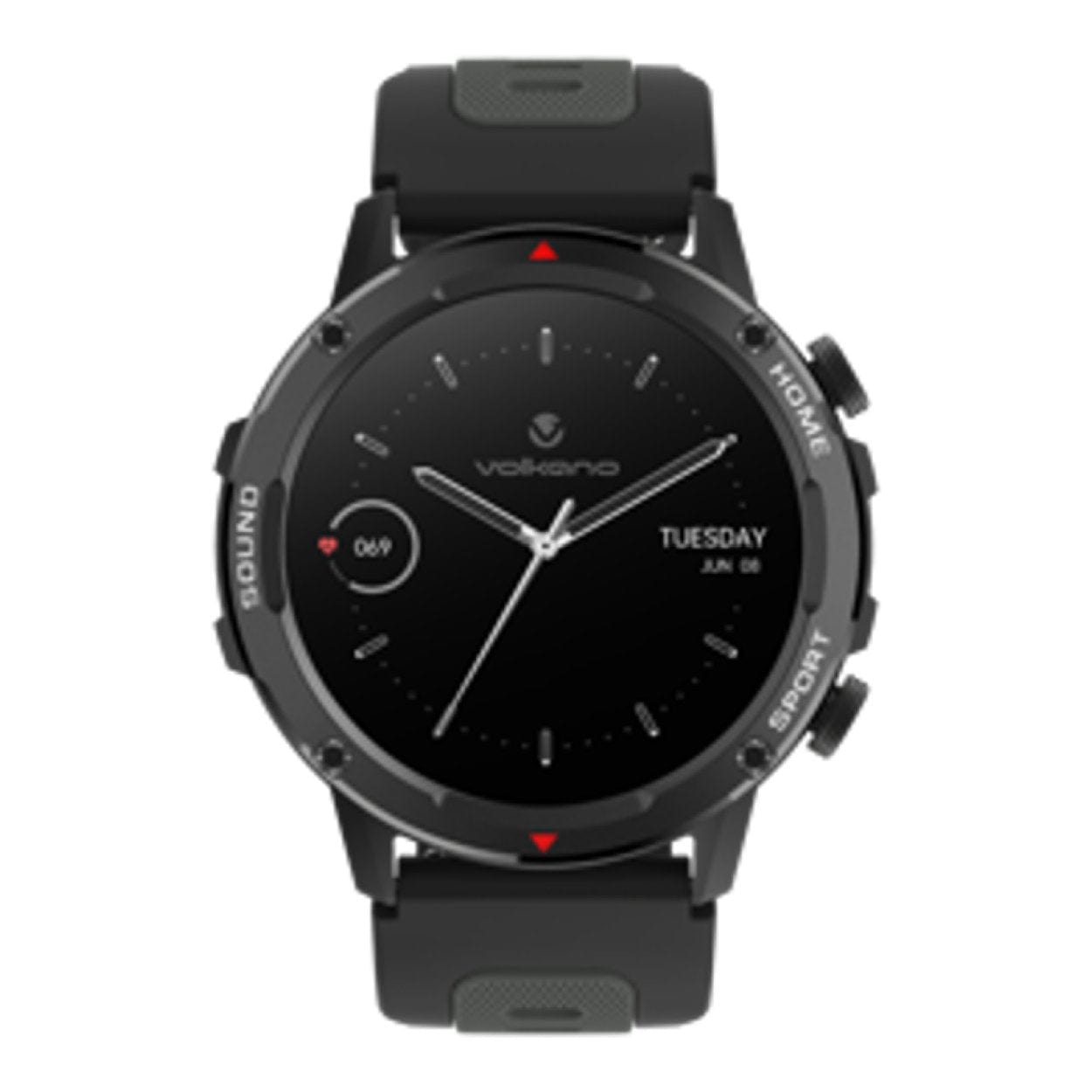 Volkano Power Series Smart Watch Bundle - Black and Green VK-5084