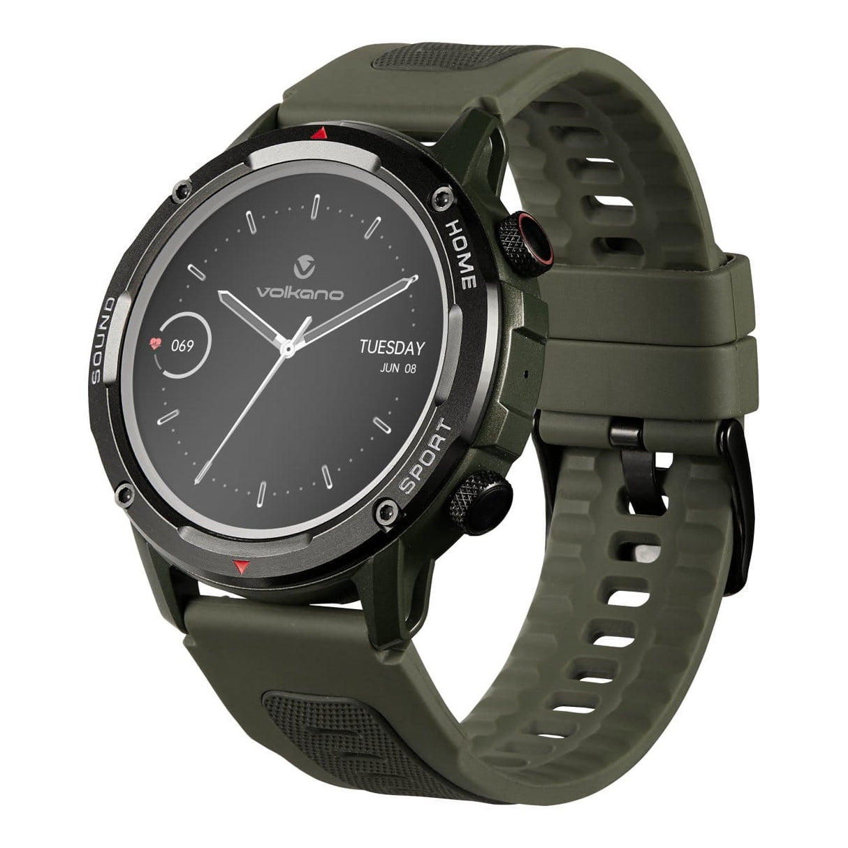 Volkano Power Series Smartwatch - Green VK-5084-GN(V1)