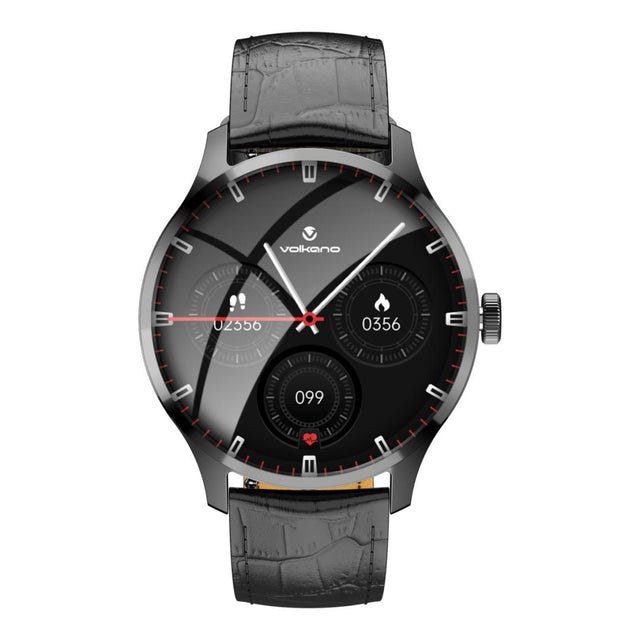 Volkano Career Series Smart Watch with Wireless Charging VK-5087-BK