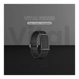 Volkano Vital Series Sleep and Activity Tracking Band Black VK-5099-BK