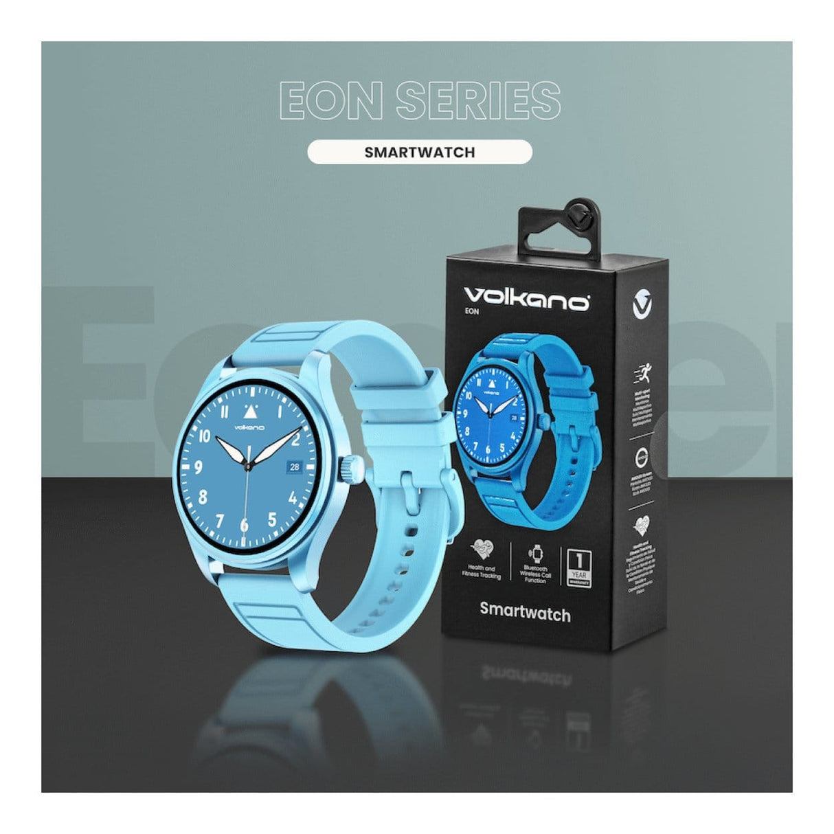 Volkano Eon Series Smartwatch Light Blue VK-5110-BL