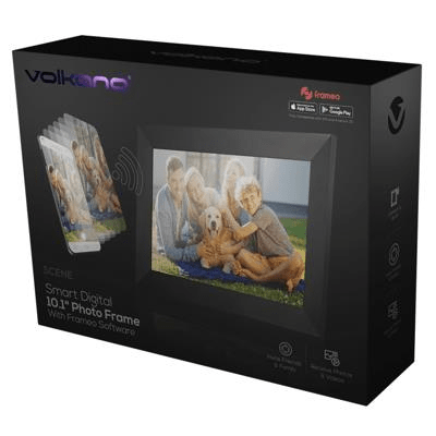 Volkano Scene Series Smart Photo Frame with built-in Frameo