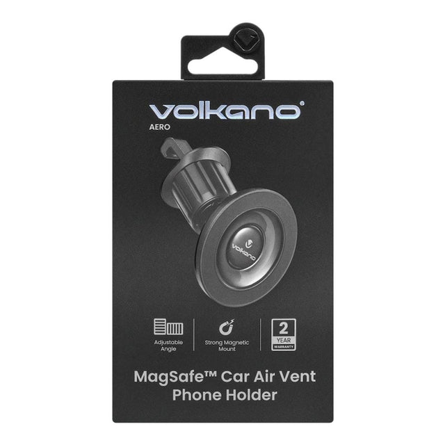 Volkano Aero Series MagSafe Air Vent Car Phone Holder Black VK-5307-BK