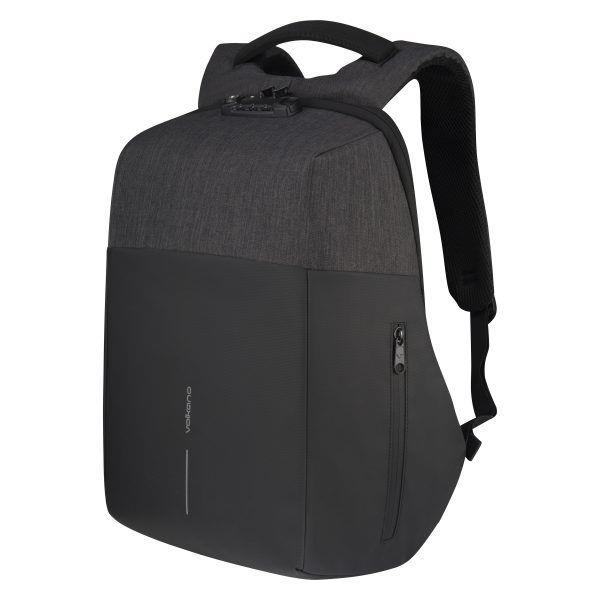 Volkano Smart Deux 15.6-inch Notebook Backpack Black VK-7081-BKCH Volkano Smart Deux 15.6-inch Notebook Backpack Black VK-7081-BKCH