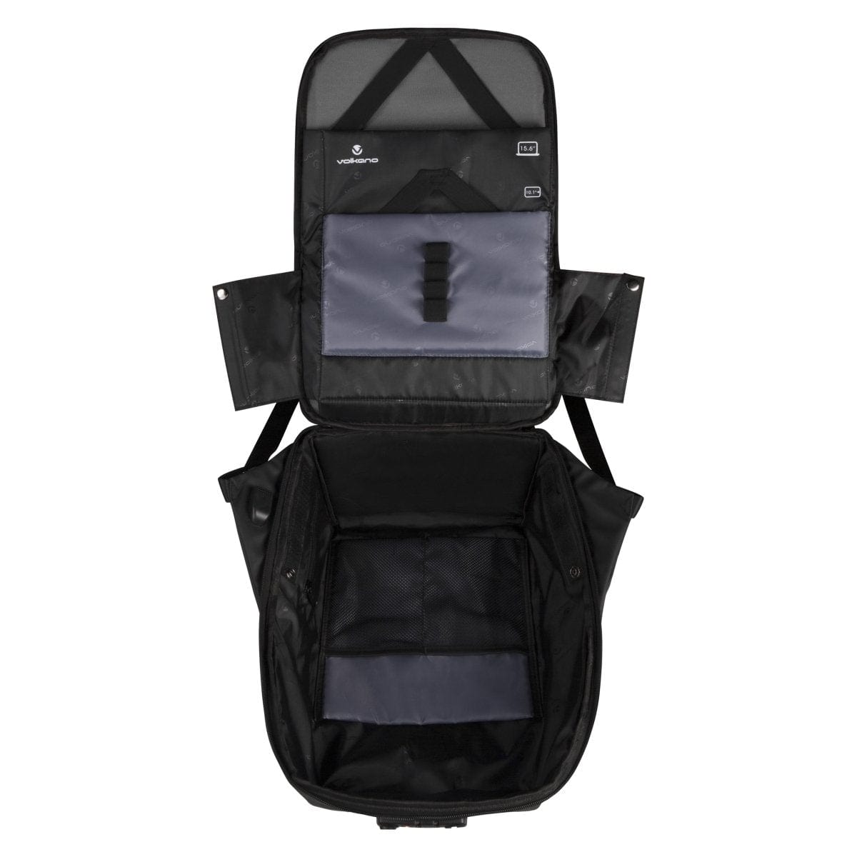 Volkano Smart Deux 15.6-inch Notebook Backpack Black VK-7081-BKCH