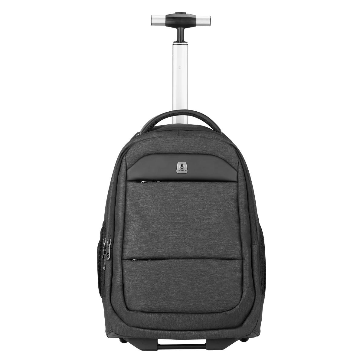 Volkano Falcon 15.6-inch Trolley Notebook Backpack Charcoal VK