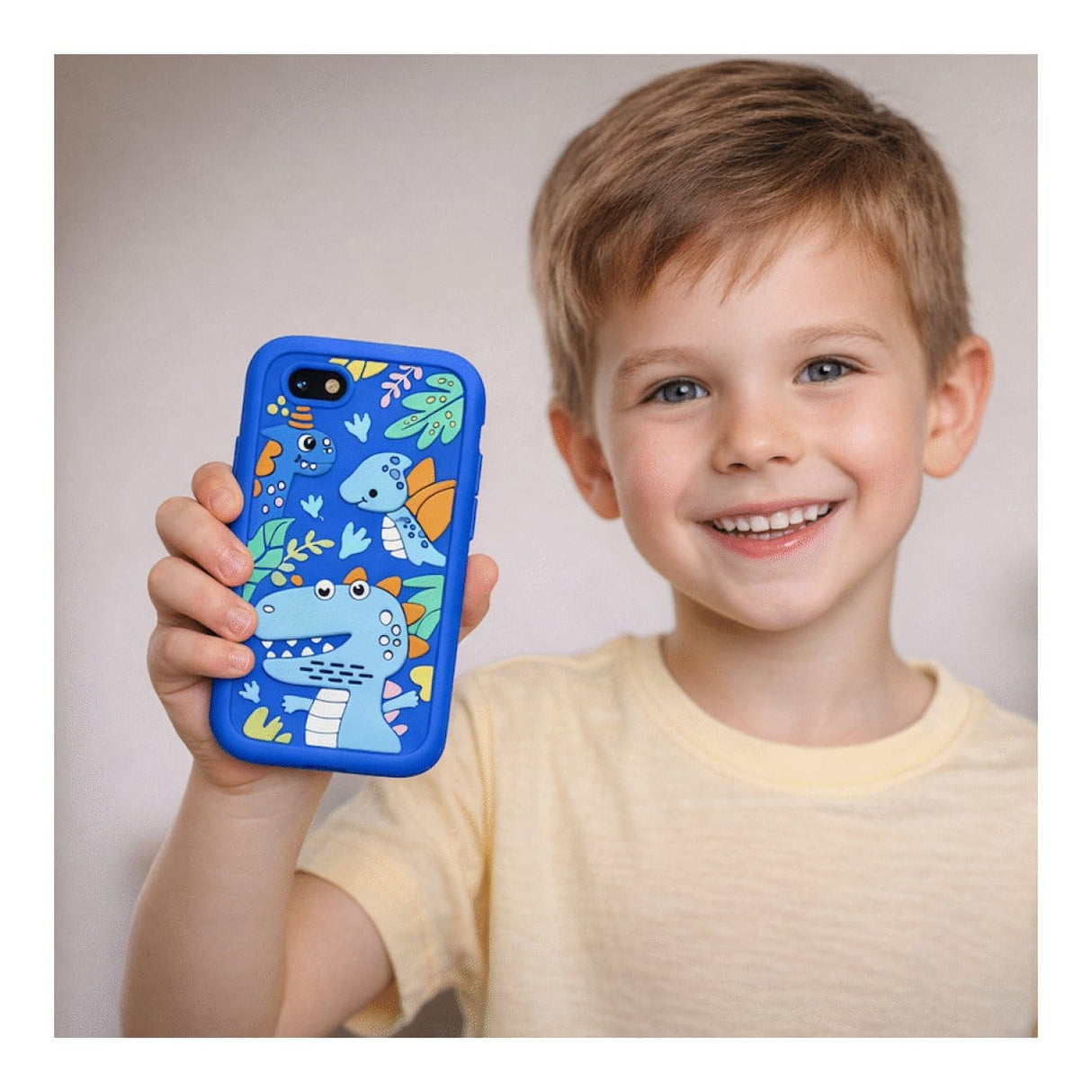 Volkano Dinosaur Sparkie 2.8-inch Learning and Entertainment Device VK-7415-BL