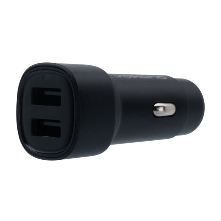 Volkano Shift Series 2 12W Dual USB Car Charger VK-8005-BK(V2)