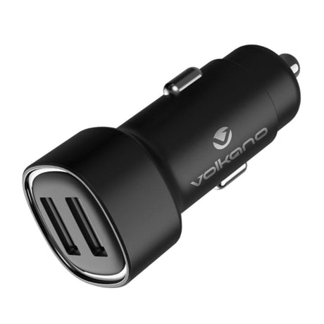 Volkano Shift Series 2 12W Dual USB Car Charger VK-8005-BK(V2)