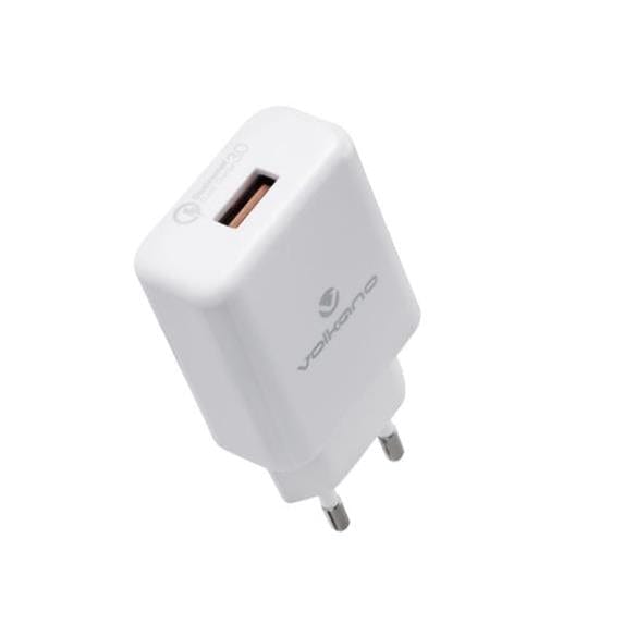 Volkano Electro Series Quickcharge Wall Charger VK-8009-WT