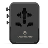 Volkano Jetsetter Series 70W PD Travel Adaptor Black VK-8027-70-BK