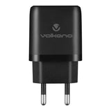 Volkano Cupla Series 12W Dual Wall Charger Black VK-8041-BK(V2)