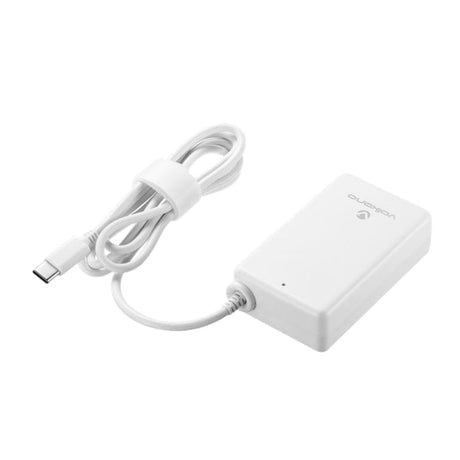 Volkano Brio Traveller Compact 65W GaN Notebook Charger VK-8062-WT