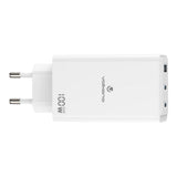 Volkano WattPro Series Triple Port 100W GanN Wall Charger White VK-8068-WT