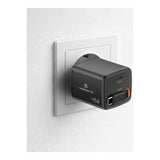Volkano Sleek Series 45W Type-C Fast Charging Adapter Black VK-8082-BK