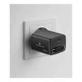 Volkano Sleek Series 65W Fast Wall Charger Black VK-8083-BK