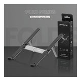 Volkano Fold Series Aluminium Adjustable Notebook Stand VK-8150-SL