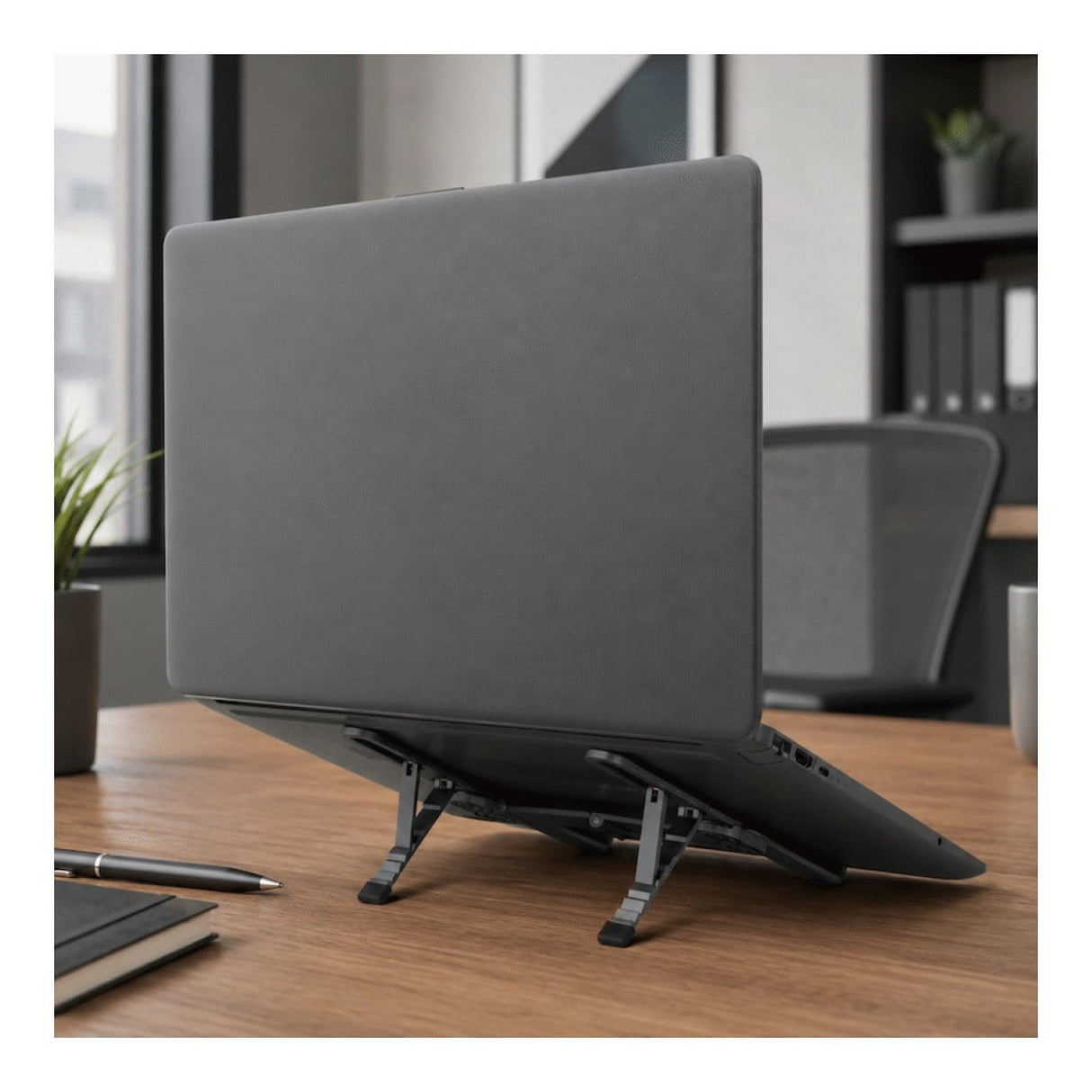 Volkano Fold Series Aluminium Adjustable Notebook Stand VK-8150-SL