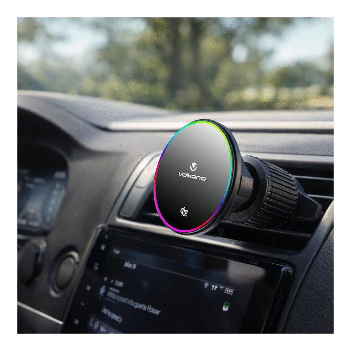 Volkano Volt Series Qi2.2 Magnetic Car Vent Phone Holder Black VK-8204-BK
