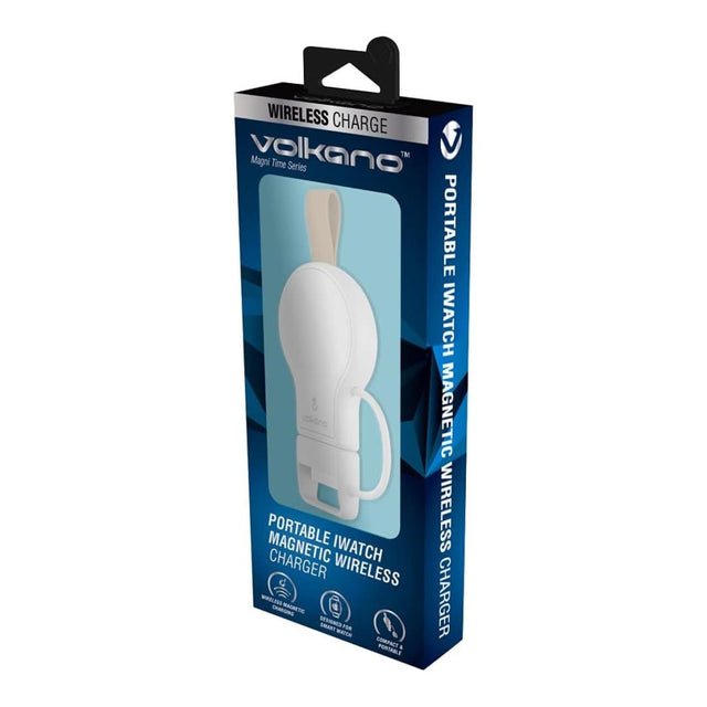 Volkano Magni Time Series Portable iWatch Magnetic Wireless Charger VK-8300-WT