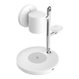 Volkano Lumen Series 3-in-1 25W Qi2.2 Wireless Charging Station White VK-8404-WT