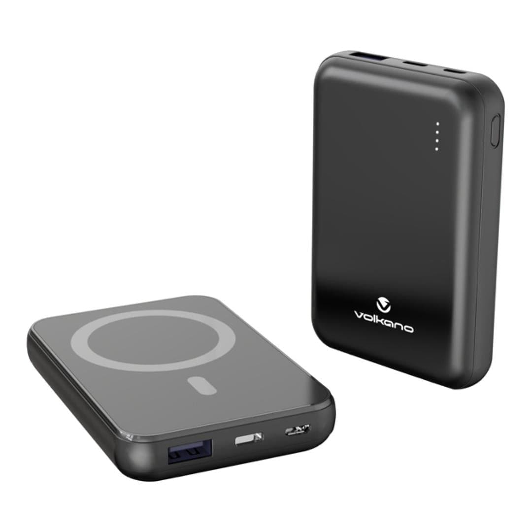 Volkano Reload Series 5000mAh Magnetic Wireless Powerbank VK-9018-BK(V1)