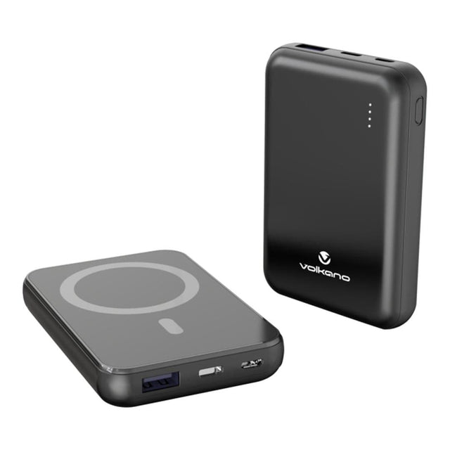 Volkano Reload Series 5000mAh Magnetic Wireless Powerbank VK-9018-BK(V1)