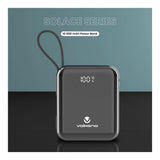 Volkano Solace Series 10000mAh Powerbank Black VK-9039-BK