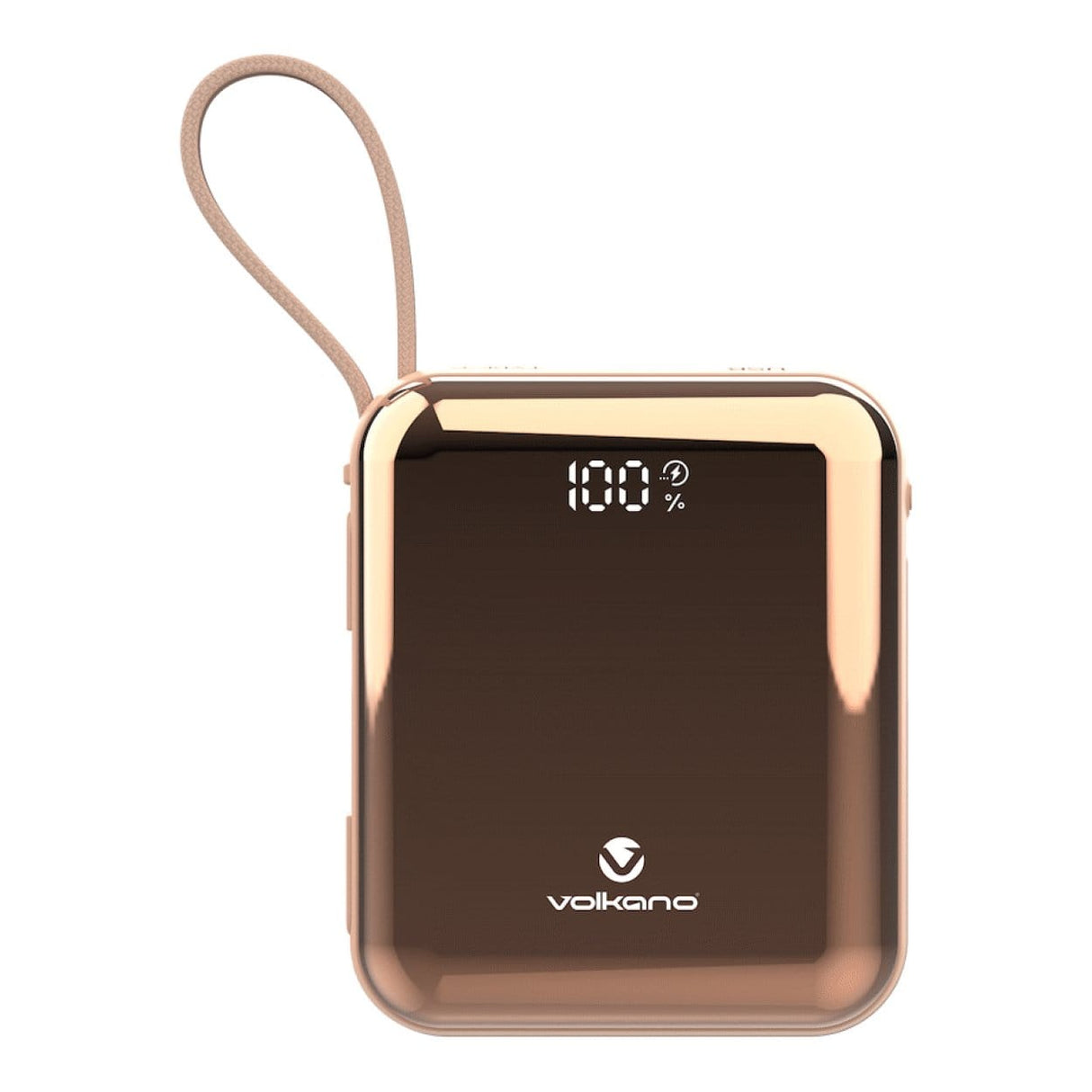 Volkano Solace Series 10000mAh Powerbank Pink Rose Gold VK-9039-PK/RG