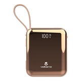 Volkano Solace Series 10000mAh Powerbank Pink Rose Gold VK-9039-PK/RG