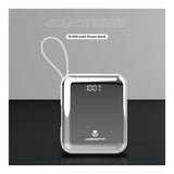 Volkano Solace Series 10000mAh Powerbank White Silver VK-9039-WT/SL