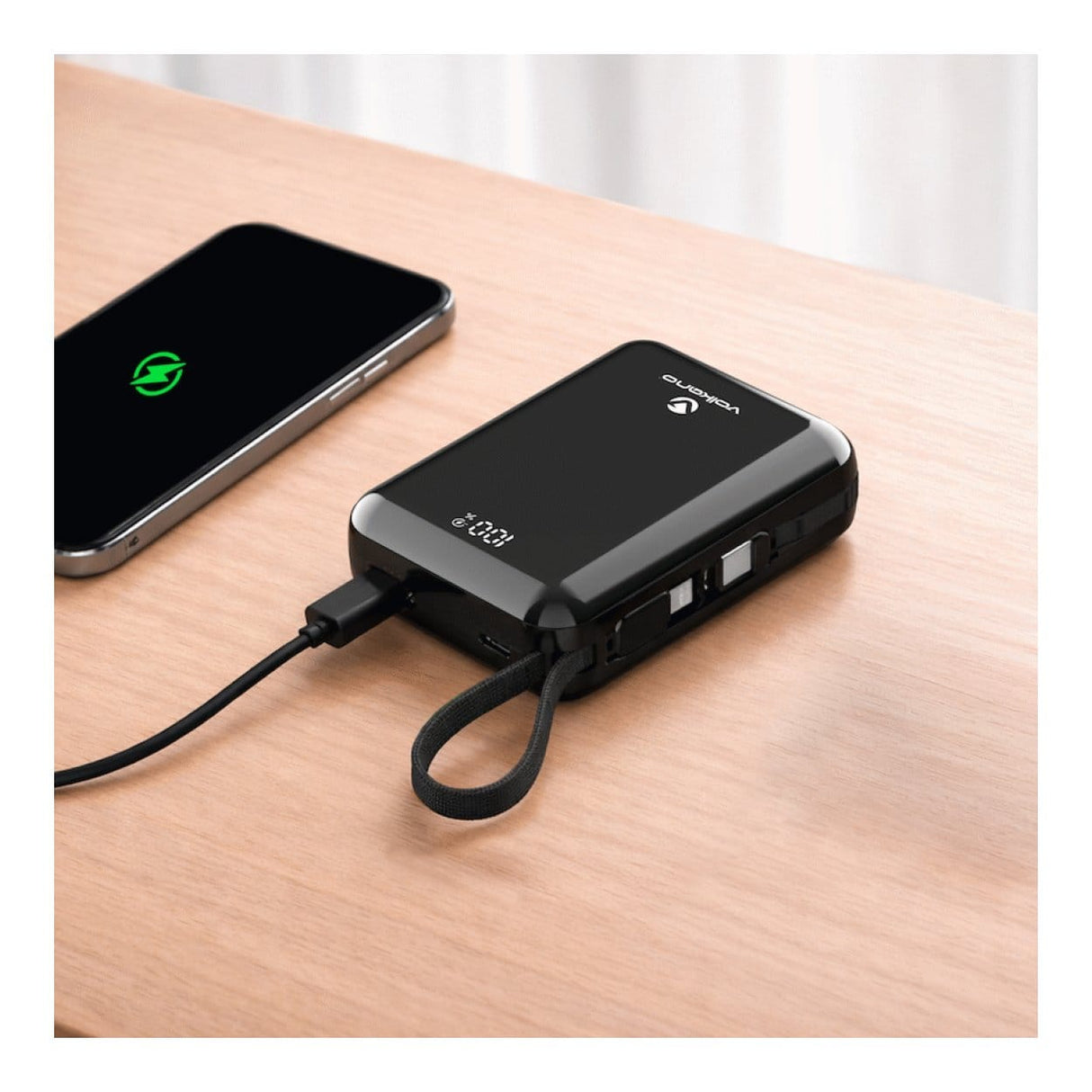 Volkano Solace Series 20000mAh Powerbank Black VK-9040-BK