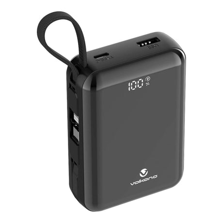 Volkano Solace Series 20000mAh Powerbank Black VK-9040-BK