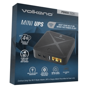 Volkano Sustain Series 5200mAh Mini UPS VK-9101-BK