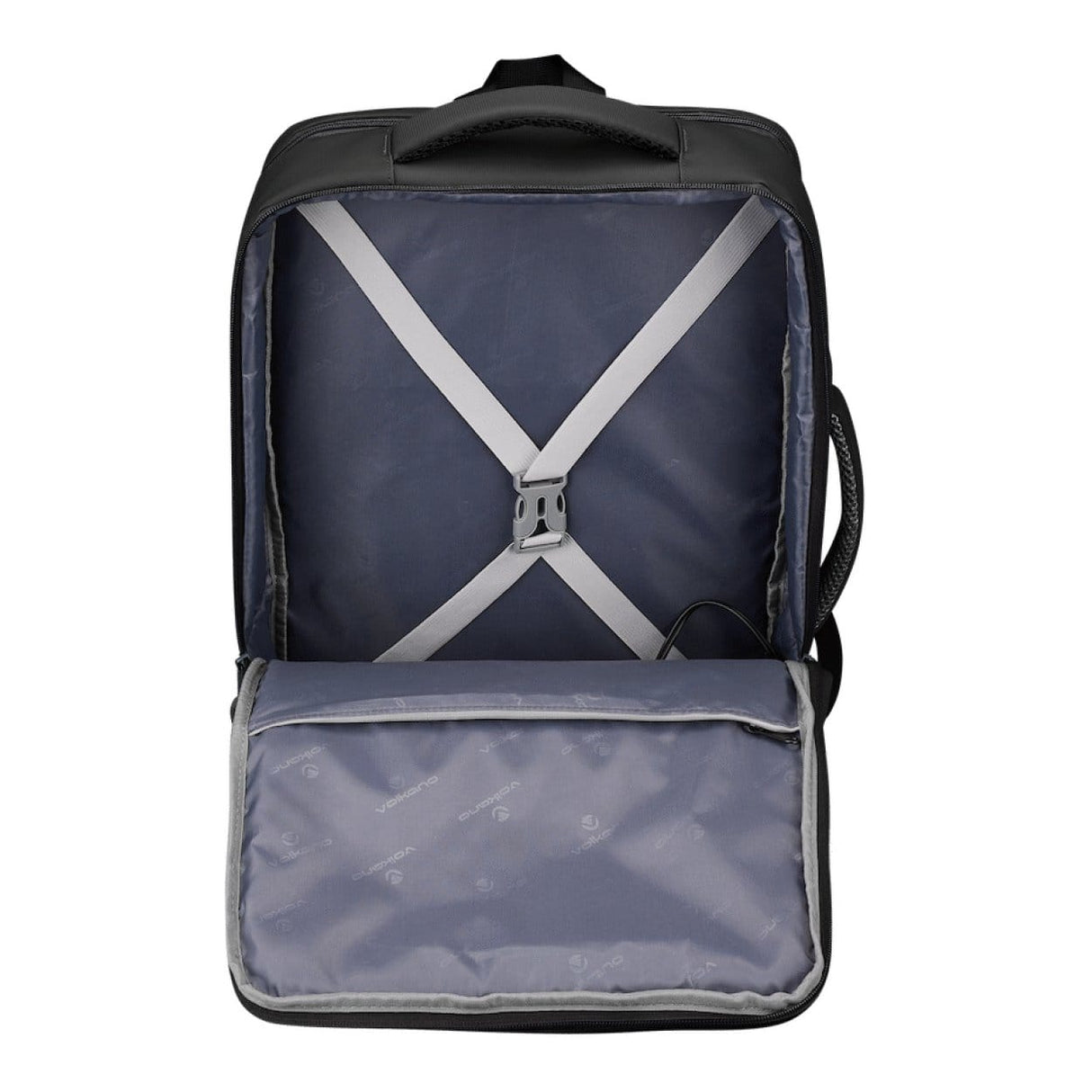 Volkano Under-Seat Traveller 15.6-inch Notebook Backpack Black VK-9300-BK