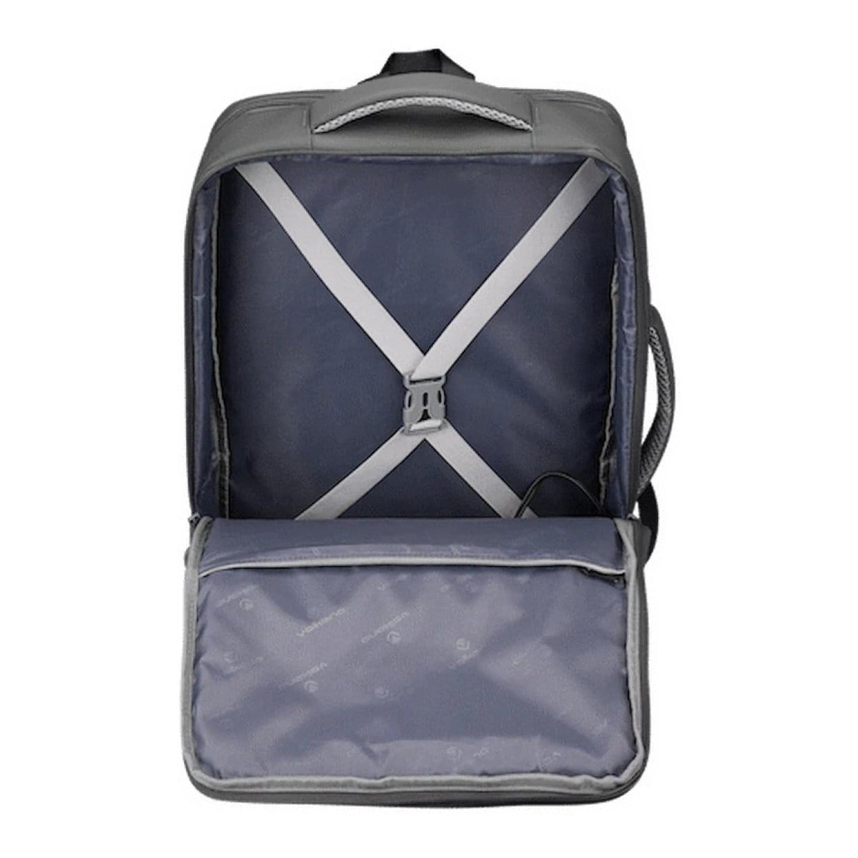 Volkano Under-Seat Traveller 15.6-inch Notebook Backpack Charcoal VK-9300-CH